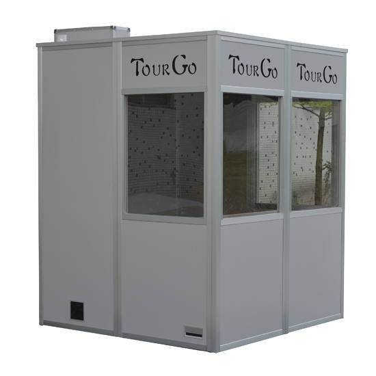 Tourgo light-weight Portable Interpreter Booths for Simultaneous Translation
