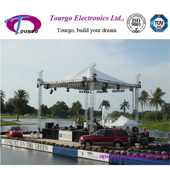 Event Truss With Reaked Roof