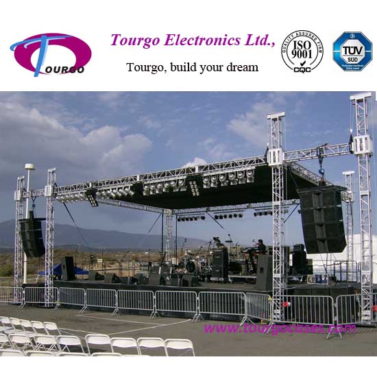 Stage Event Truss For Flat Roof