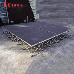 TourGo 6'x6' Portable Stage System