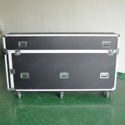 TourGo Event Stage for Sale with Stage Riser and Stage Platform Used Flight Case with Wheels