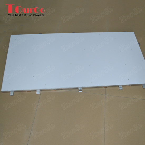 Tourgo Portable Led Starlit Dance Floor White Flooring For