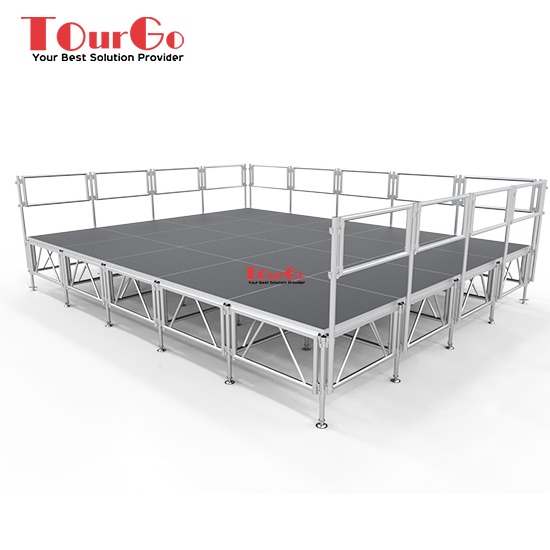 Aluminum Portable Mobile Outdoor Stage For Event Wedding Concert