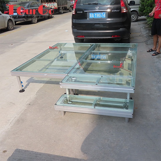 1x2m Transparent Plexiglass Stage Platform For Event  FOB Reference Price:Get Latest Price