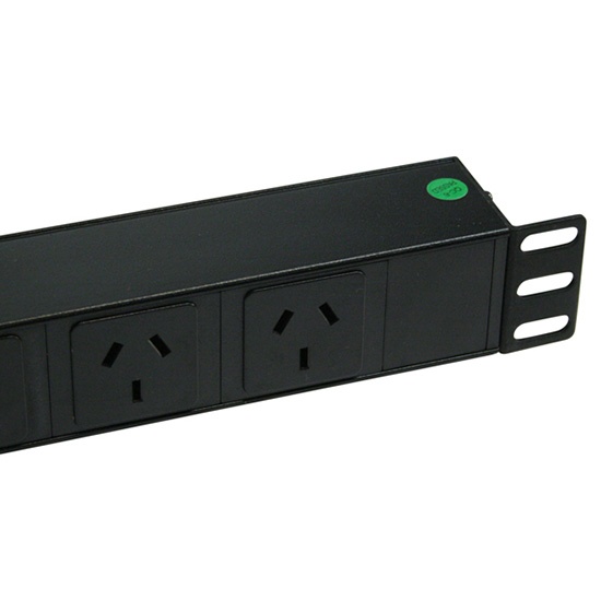 1RU 19inch Power Rack Mount, 10A, 6 Way