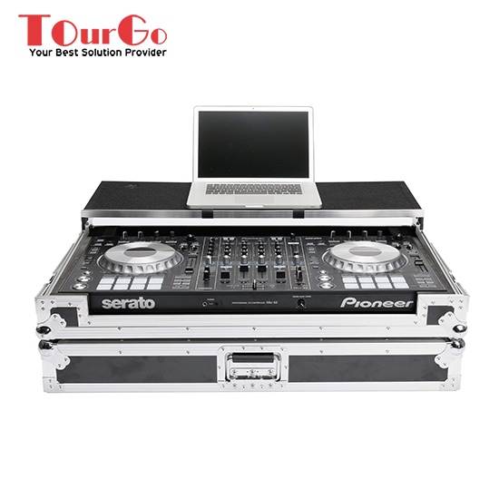 PIONEER DDJ-SB/SB2 CONTROLLER FLIGHT CASE WORKSTATION WITH LAPTOP
