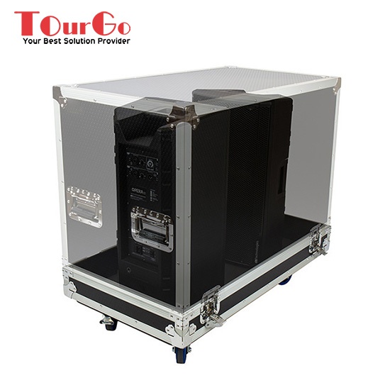 TG Dual 12inch Speaker Cabinet Road Case