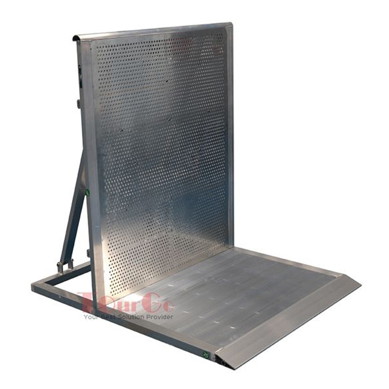 New Design Police STRAIGHT Barricade Best Selling Metal Road Safety Barriers with Factory Price