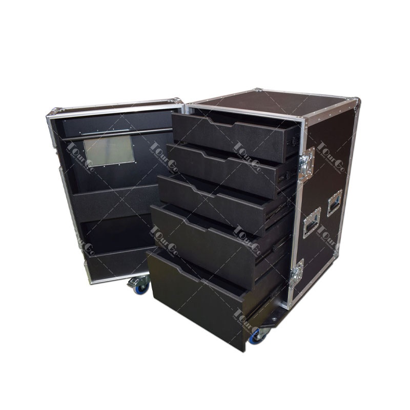 5 Drawer Backline Tool Flight case
