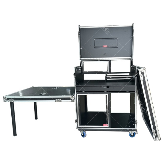 32-35inch Live Streaming Recording Studio Workstation Case AV Broadcasting Cases