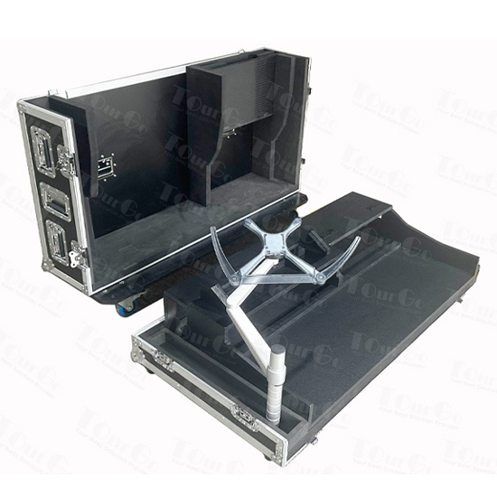 Transport flight case for Ross video TD2S pane