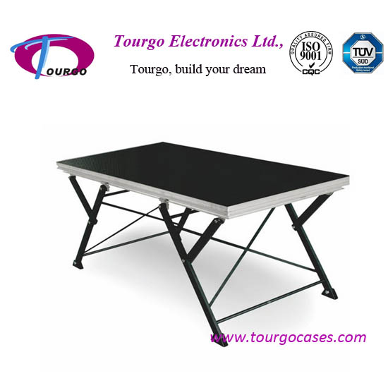 Tourgo X-Shaped Folding Stage