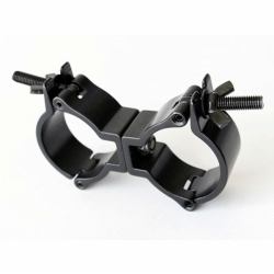 Black Swivel Narrow Clamp For 48- 51mm Tubing,Load Bearing 100kg