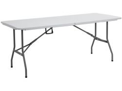 1.8m Length Folding Table for 1.4m Table Top Interpreter Booth
