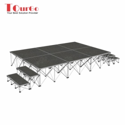 TourGO 12'x8' Portable Stage System