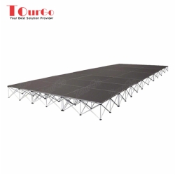 TourGO 12'x24' Portable Stage System