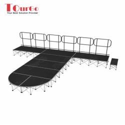 TourGO 12'x6' Catwalk Runway Stage