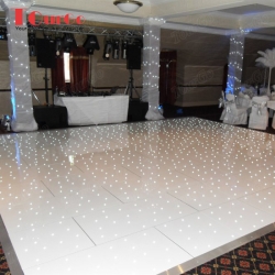 TourGo Mobile Starlit LED Dance floor for weddings 22 x 18 ft
