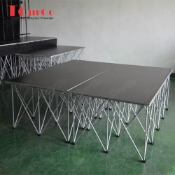  TourGo Aluminum Portable Stage Platform Mobile Stage For Sale