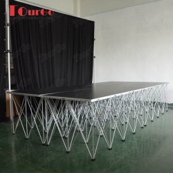  TourGo Modular Stage Kits Event Portable Stage for Sale Used DJ Stage