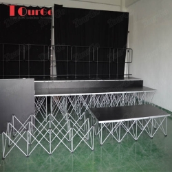  TourGo Modular Stage Kits Event Portable Stage for Sale Used DJ Stage