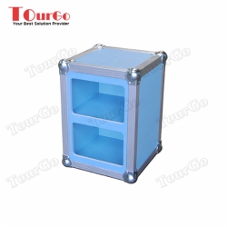 TourGo Blue Bedside Cabinet