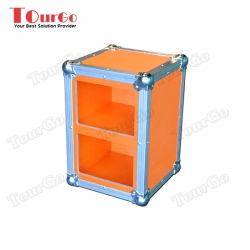 TourGo Orange Bedside Cabinet
