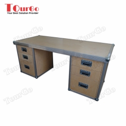 TourGo 6 Drawer Office Desk