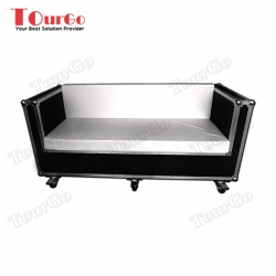 TourGo 3 Seater Flight Case Sofa