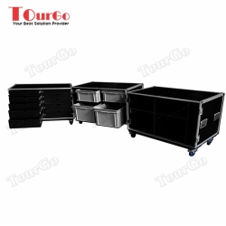 TourGo Triple Production Storage Flight Cases