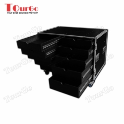 TourGo Triple Production Storage Flight Cases