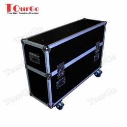 TourGo Plasma Screen Twin Flight Case 37 Custom built