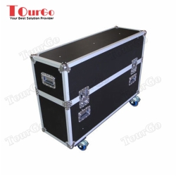 TourGo Plasma Screen Twin Flight case 40 Custom built