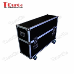 TourGo Plasma Screen Twin Flight Case 46 Custom built