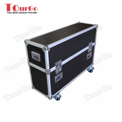 TourGo Plasma Screen Twin Flight case 55 Custom built