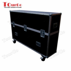 TourGo Plasma Screen Twin Flight Case 60 Custom built