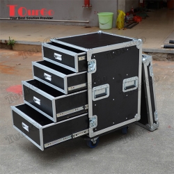 TourGo Custom Small 4 Drawer Production Flight Case