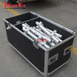 Flight Case For Stage Adjustable Legs And Level Feet