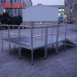 Tourgo Decent Aluminum Portable Stage Platform Design For Outdoor Events