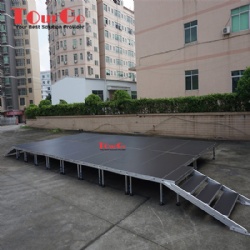Tourgo Cheap Price Movable Aluminium Outdoor Concert Stage