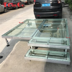 Acrylic Adjustable Aluminum Stage For Show