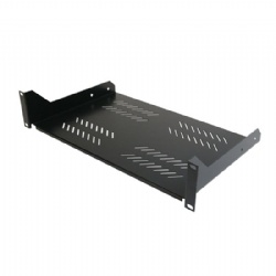 2RU 19inch Cantilever Rack Shelf, 280mm Deep