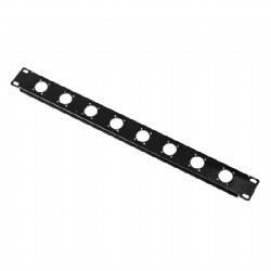 1RU XLR Patch Panel, 8 Port