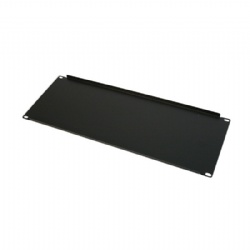 4RU 19inch Blank panel, Black