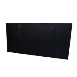Plywood with Hexa Pattern, 2440x1220x9mm, Black