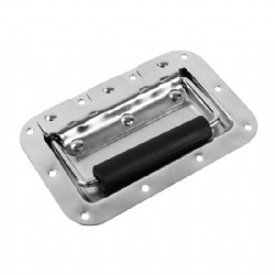 Recessed Spring Loaded Handle - Chrome