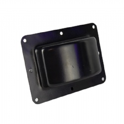 Road Case Castor Wheel Dish - Black