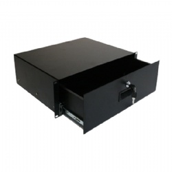 4RU 19inch Steel Drawer, 350mm Deep