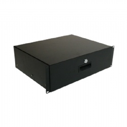 3RU 19inch Steel Drawer, 350mm Deep