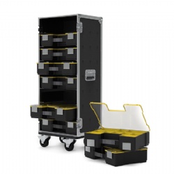 8 STANLEY FATMAX ORGANISER FLIGHT CASE